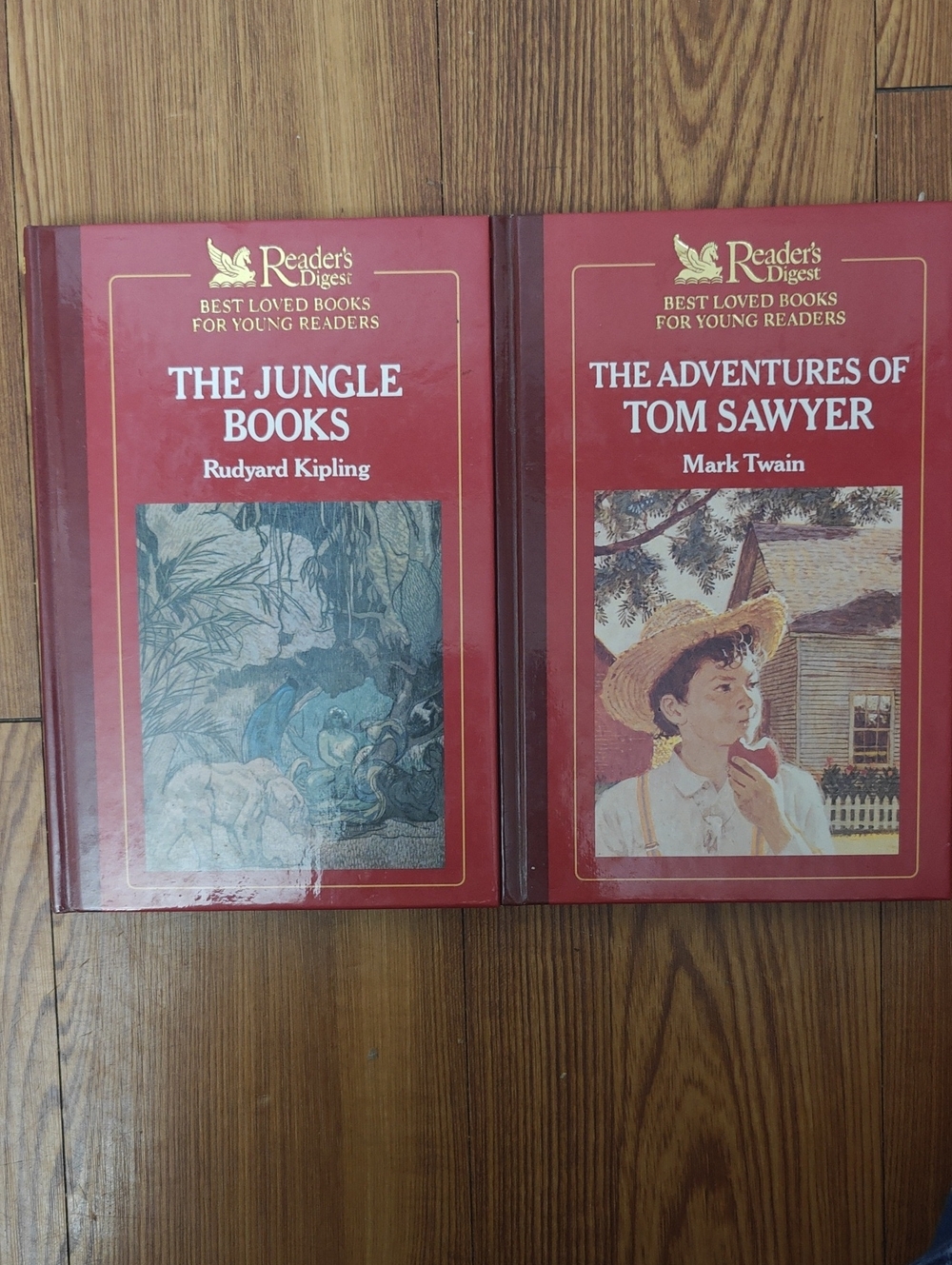 VTG. Readers Digest The Adventures Of Tom Sawyer And The Jungle Books
